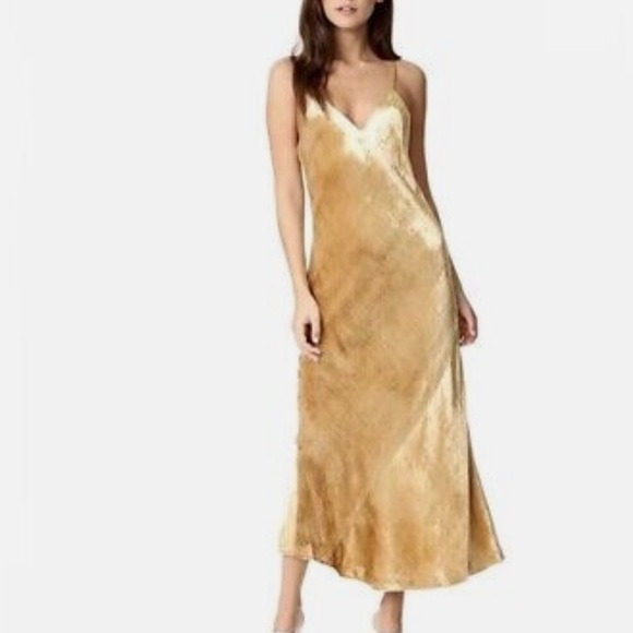 Crushed Velvet A.L.C Midi Dress 🍾 - Picture 1 of 8